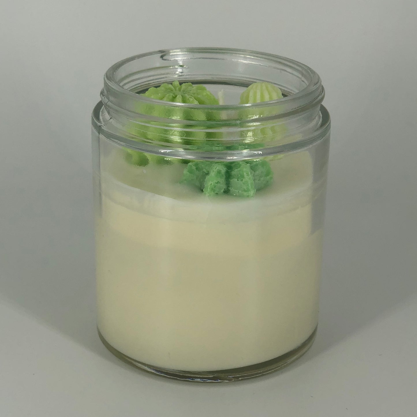 Succulent Soy Candle in Green