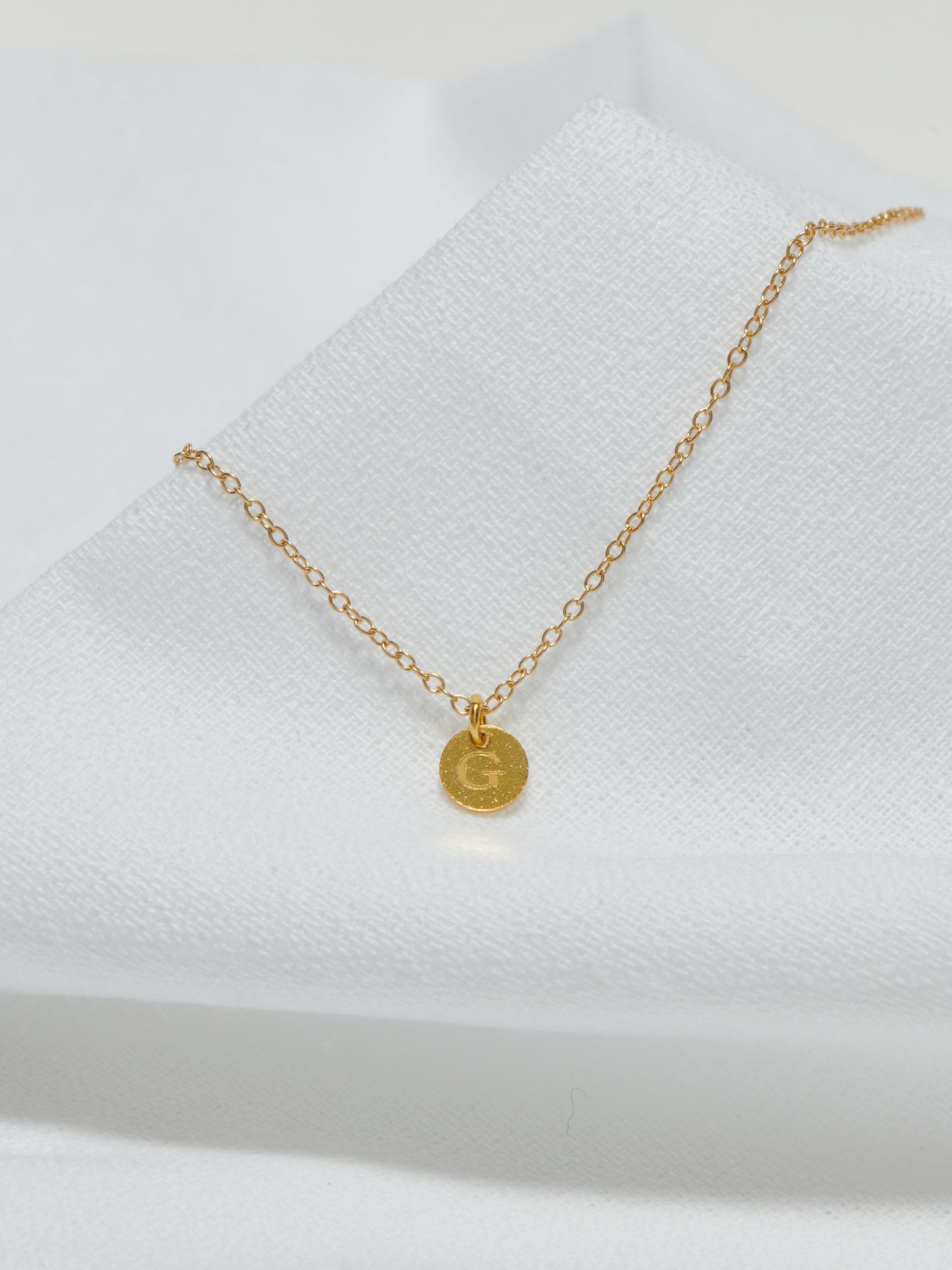 Gold Letter Necklace